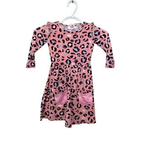 Five for 25 Monkey Bars lightweight dress w little ears poking  out of pockets
